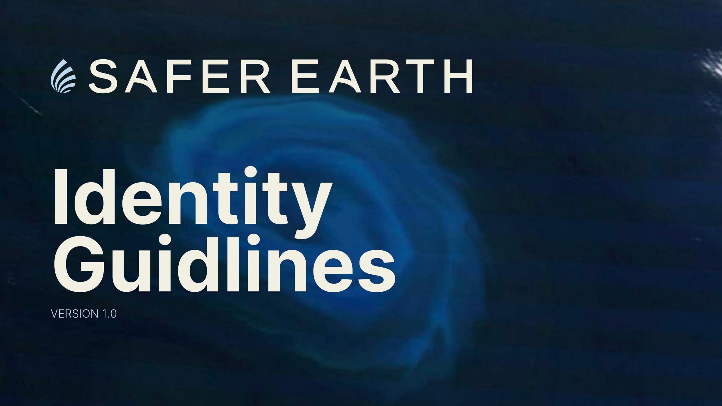 Cover, identity guidelines v1.0