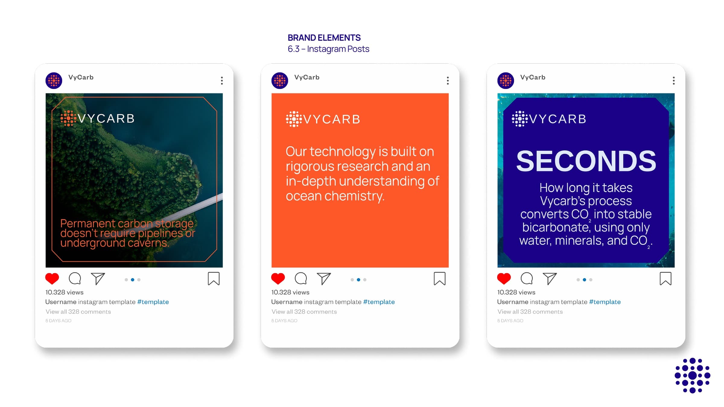 Instagram post templates